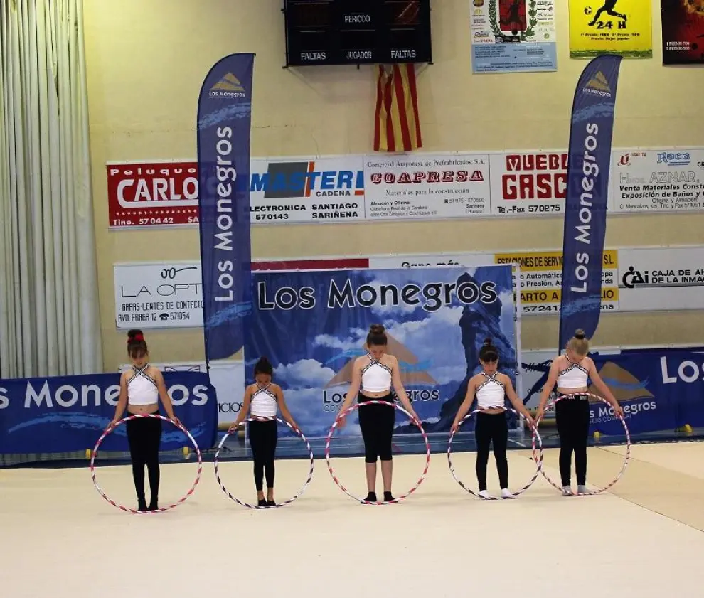 Encuentro comarcal de Gimnasia Rítmica y Dance Kids de Los Monegros.