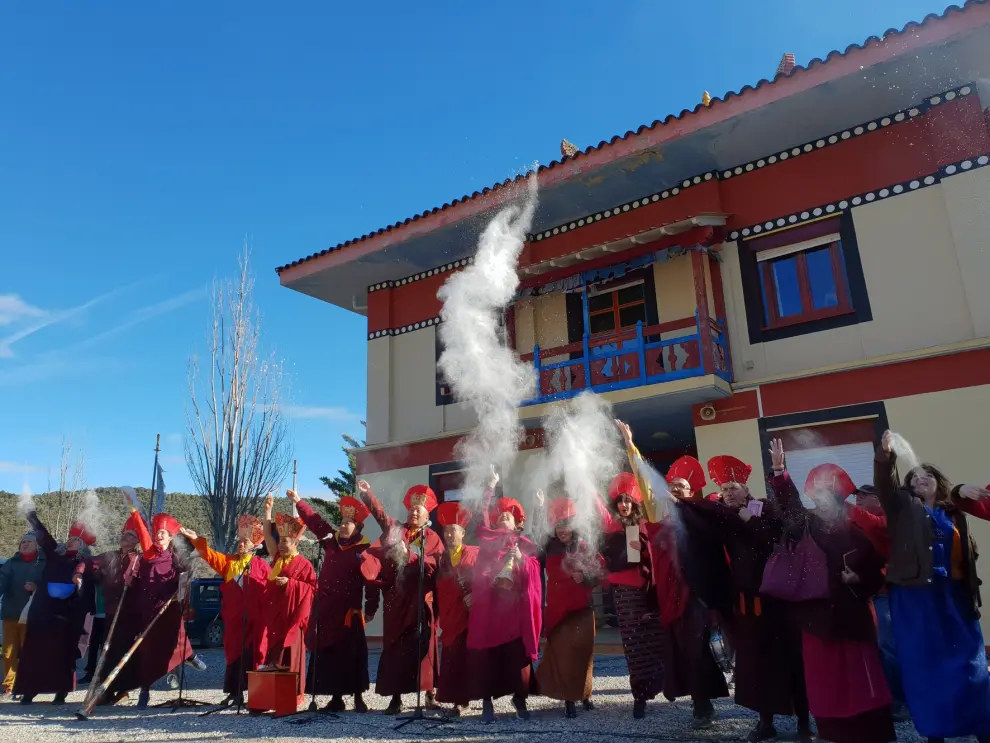 Panillo celebra la llegada del Año Nuevo Tibetano