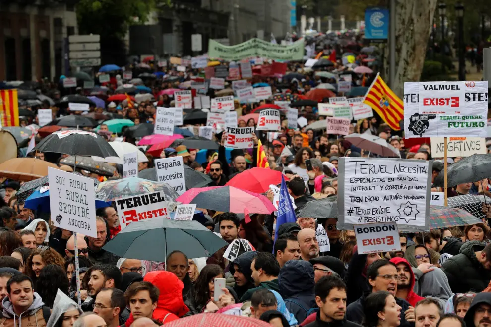 Revuelta de la España Vaciada este domingo en Madrid