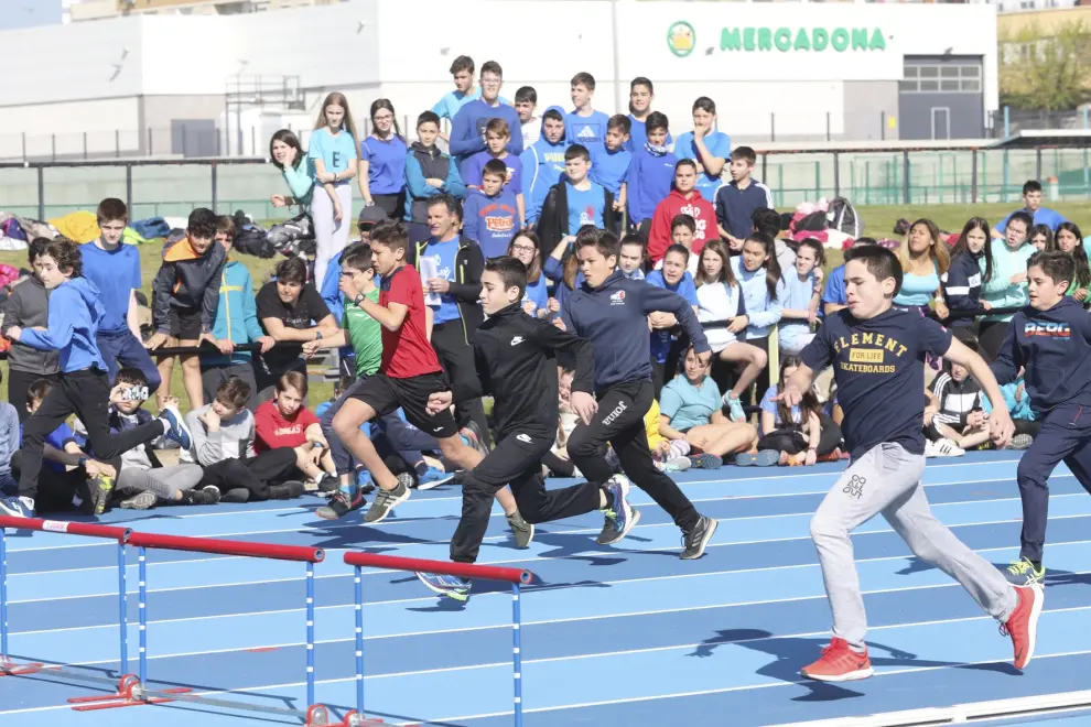 Encuentro Municipal de Atletismo Intercentros de Huesca