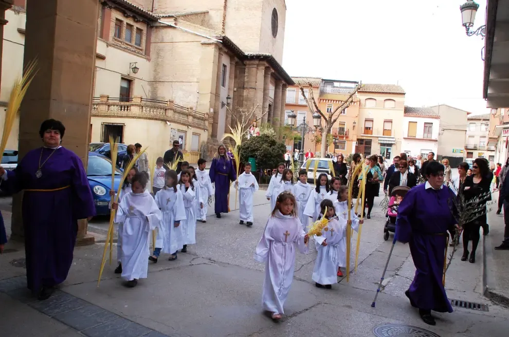 Domingo de ramos en el Alto Aragón