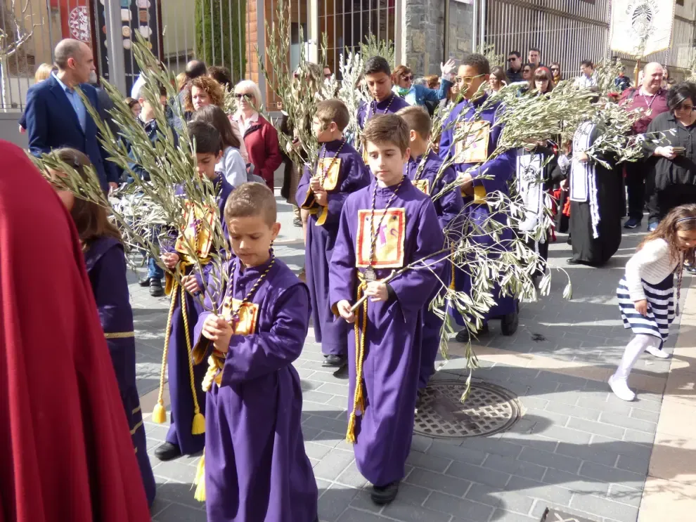 Domingo de ramos en el Alto Aragón