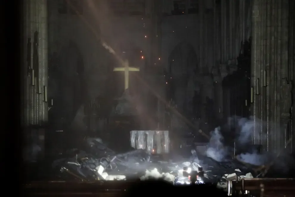 Incendio en la Catedral de Notre Dame de París