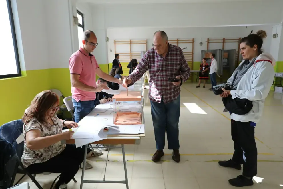 Votaciones en las elecciones municipales, autonómicas y europeas en Huesca