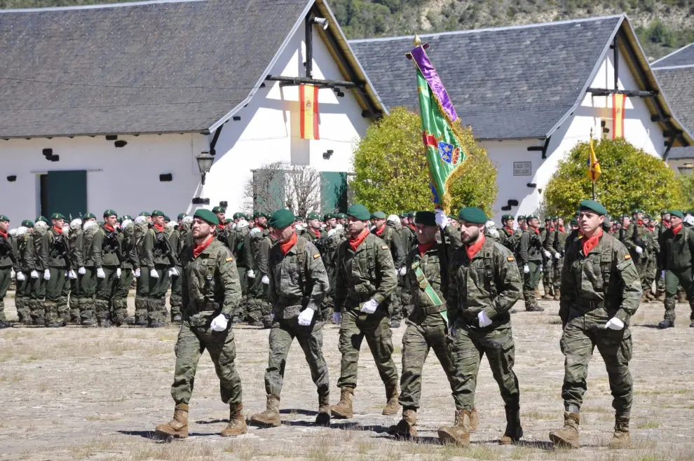 El Regimiento Galicia 64 de Jaca inaugura su nueva sala histórica