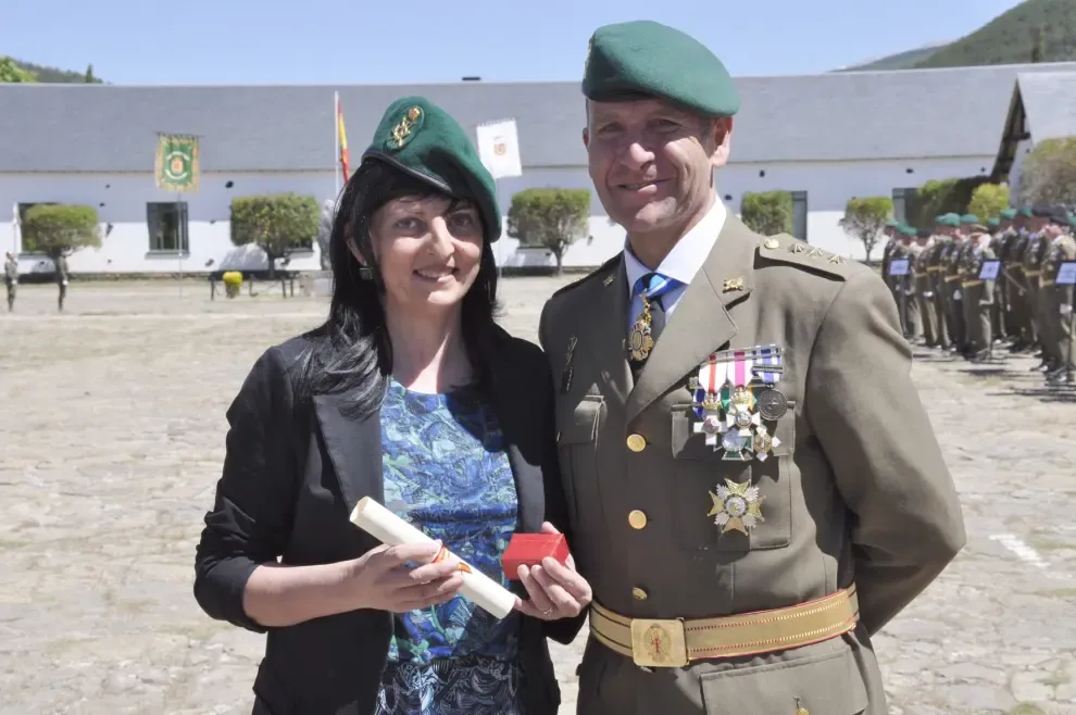 El Regimiento Galicia 64 de Jaca inaugura su nueva sala histórica