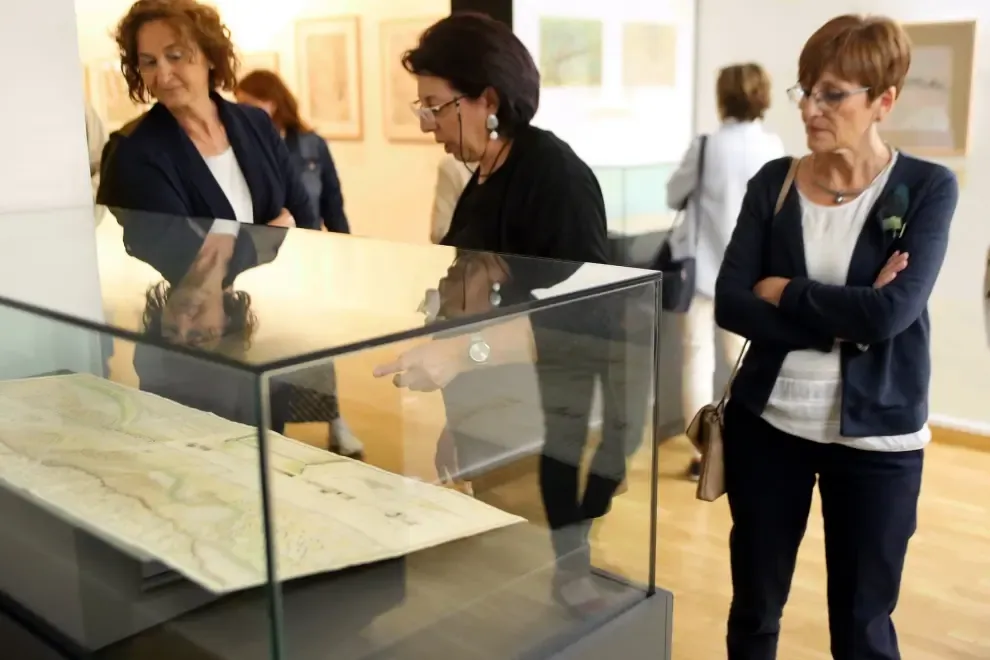 Inauguración de "Mapas" en el Archivo Histórico Provincial de Huesca