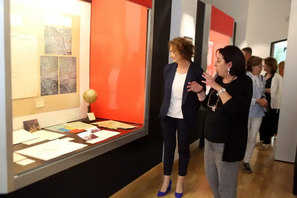 Inauguración de "Mapas" en el Archivo Histórico Provincial de Huesca