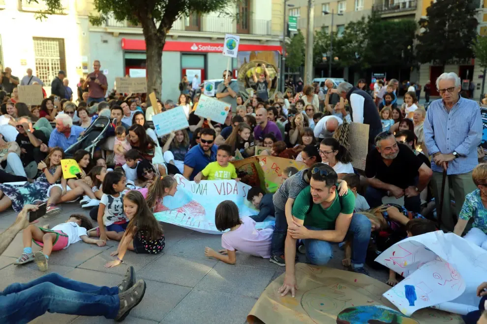Manifestaciones por el clima en el Alto Aragón