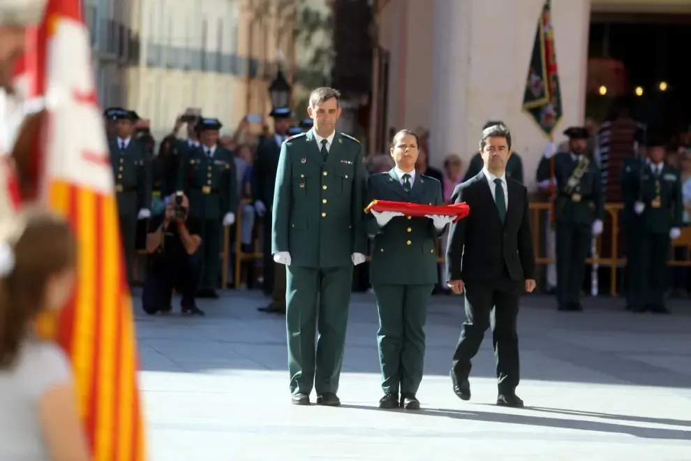 La Guardia Civil celebra los actos en hornor a su patrona, la Virgen del Pilar