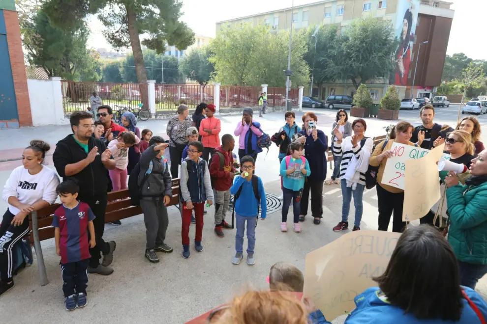 El colegio Pío XII de Huesca reclama al Consistorio varias mejoras