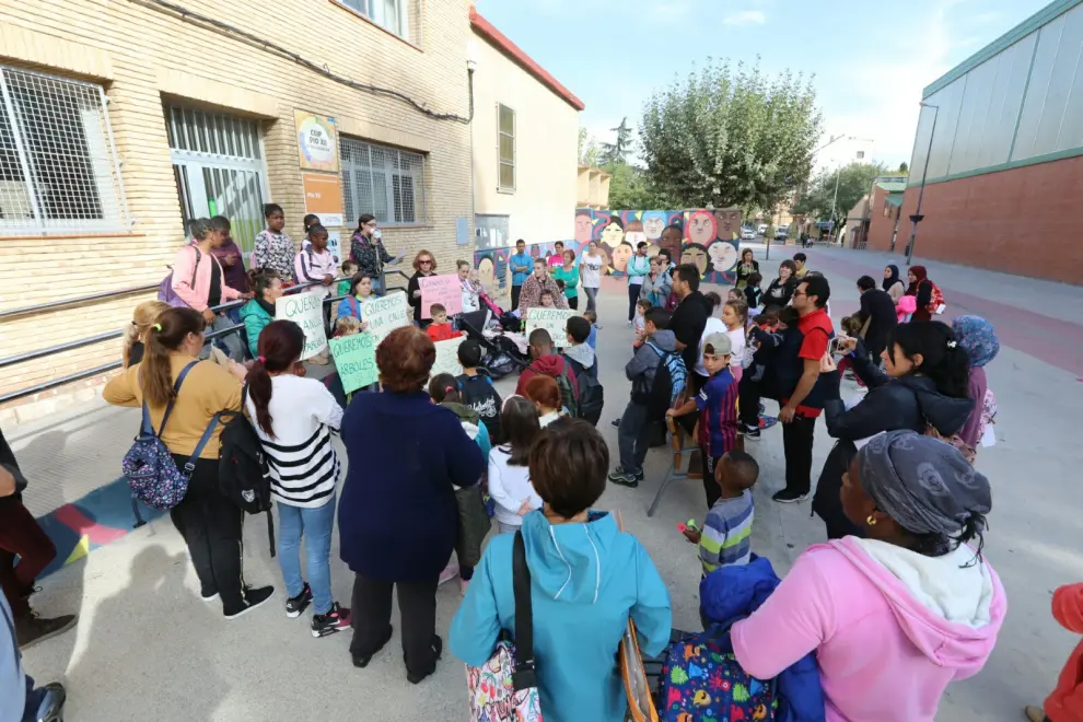 El colegio Pío XII de Huesca reclama al Consistorio varias mejoras