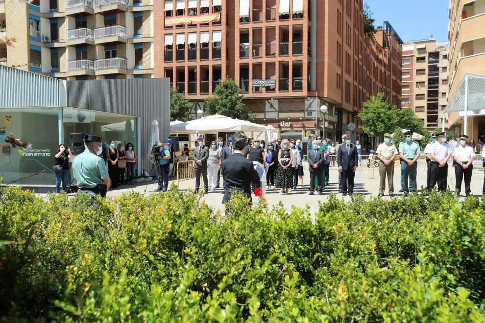 Homenaje en Huesca a las víctimas del terrorismo