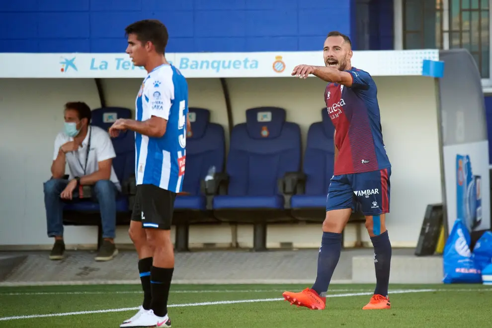 Partido Espanyol-Huesca, primer amistoso de la pretemporada