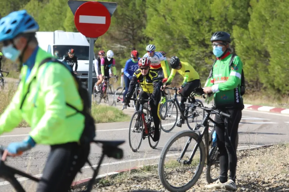 La Vuelta Ciclista inicia etapa en Huesca.