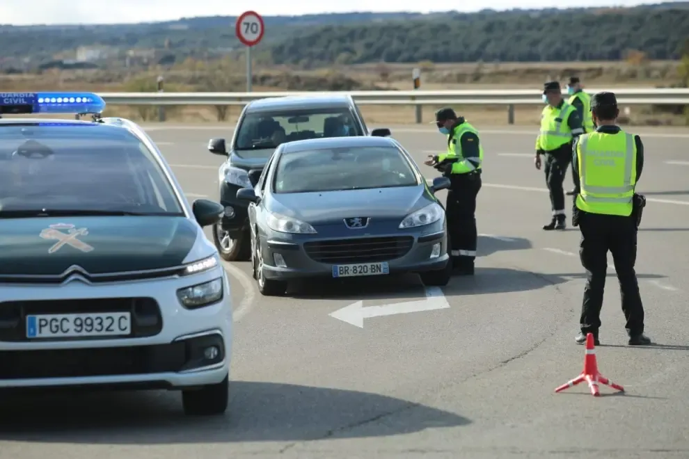 Siguen con los controles en las proximidades de Huesca por el confinamiento perimetral
