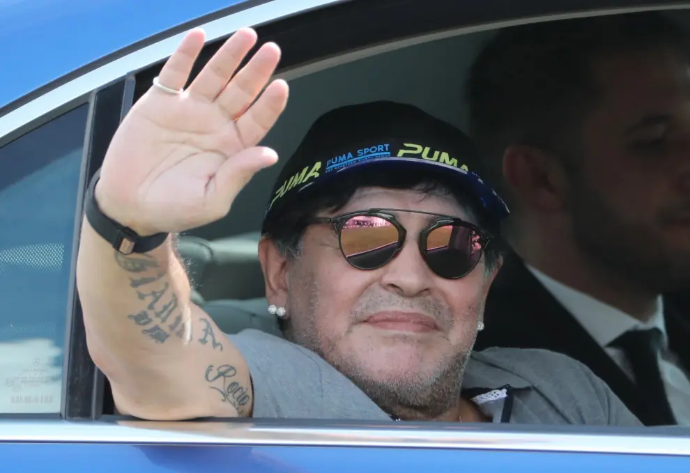 La trayectoria de Maradona en imágenes