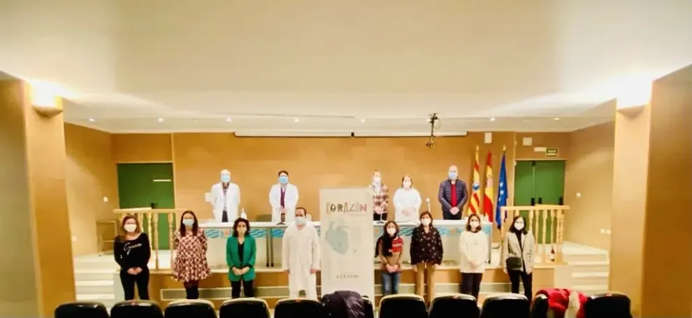 Entrega de premios solidarios "Corazón patalero" en el Hospital San Jorge de Huesca