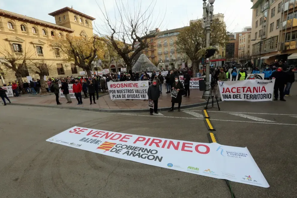 La hostelería y el turismo denuncian en Huesca su crítica situación