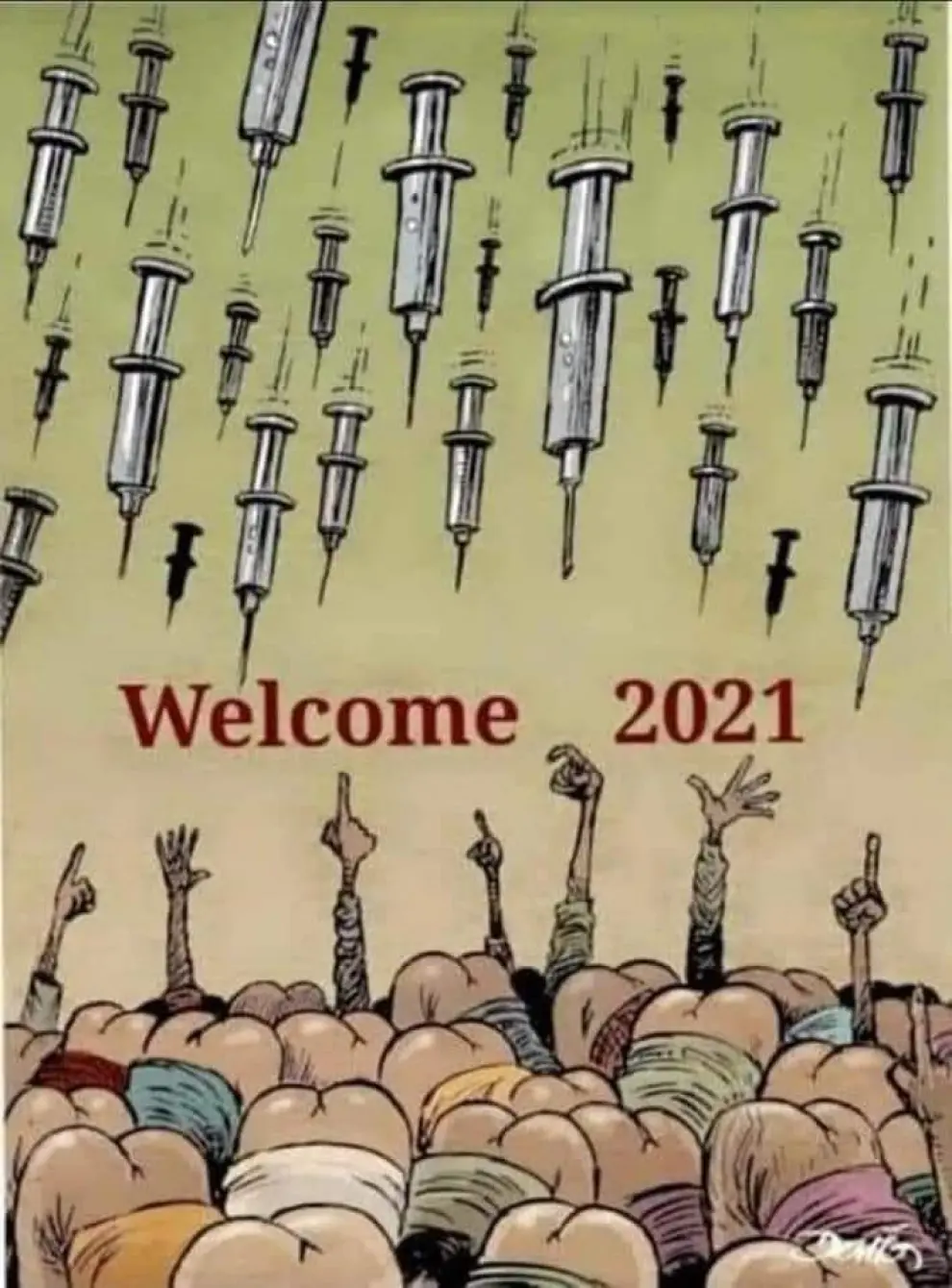Los mejores memes para dar la bienvenida al 2021
