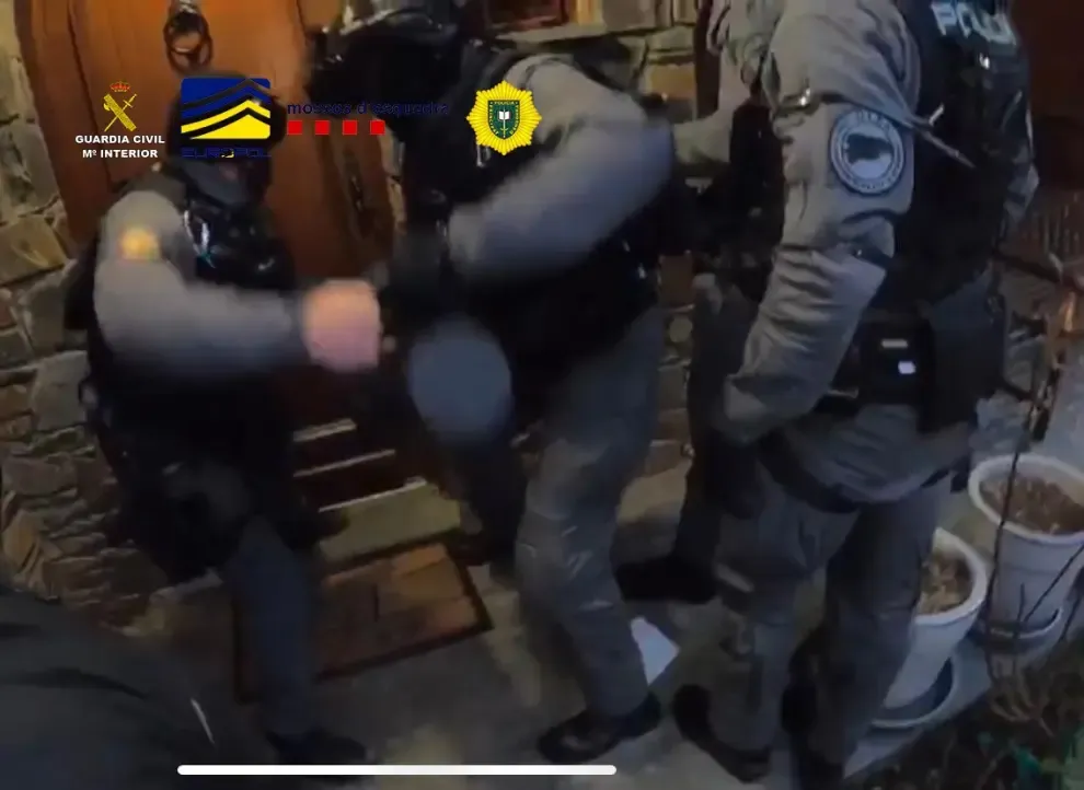 Operación de la Guardia Civil en Andorra