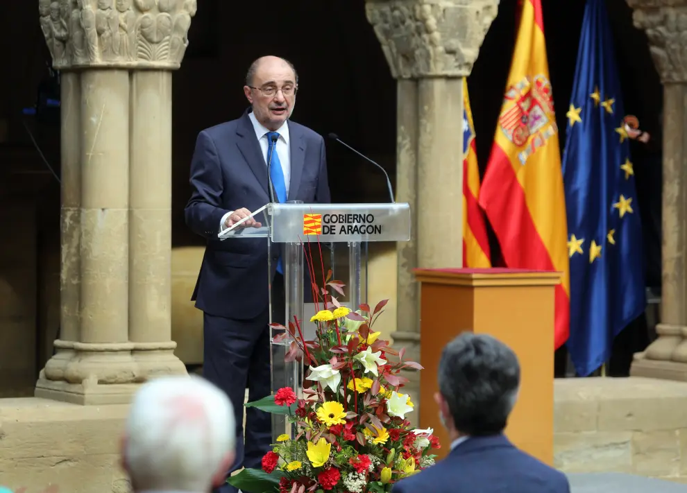 El presiente aragonés, Javier Lambán, ha presidido la jornada