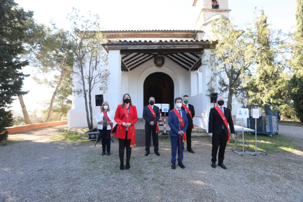 Día de San Jorge en Huesca, en la feria del libro y en la ermita