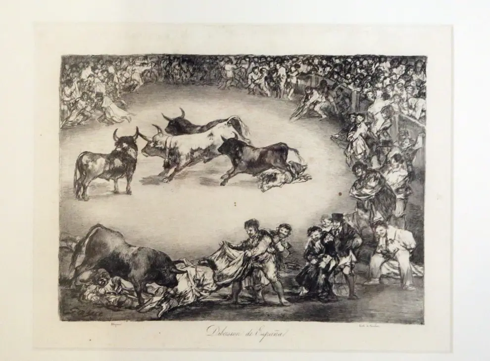 Exposición de Goya y Ramón Acín en el Museo de Huesca