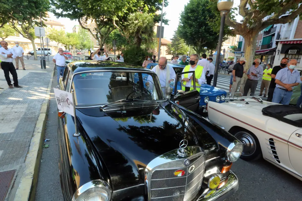 Bendición de vehículos históricos por el día de San Cristóbal, patrón de los conductores