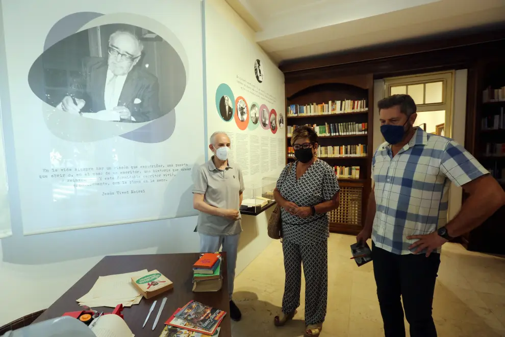 Dos salas remodeladas recogen material de la vida personal y profesional del escritor altoaragonés