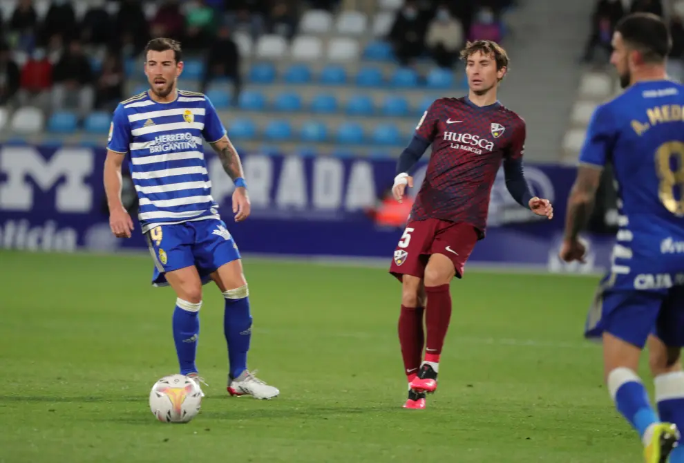 El Huesca ha disputado en Ponferrada el segundo partido de Xisco al frente de la plantilla azulgrana.