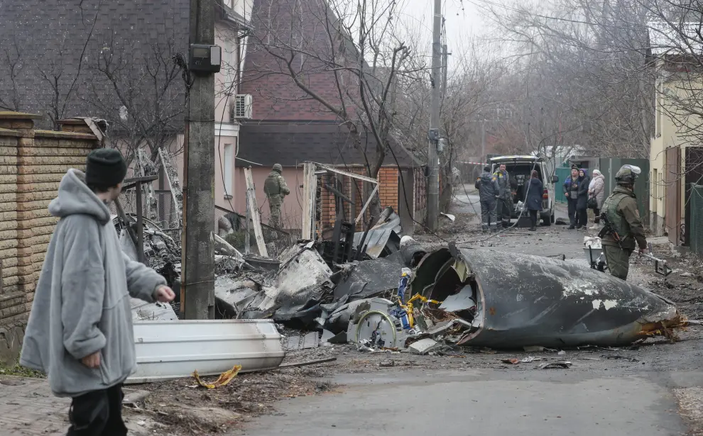 Efectos de la guerra en Kiev