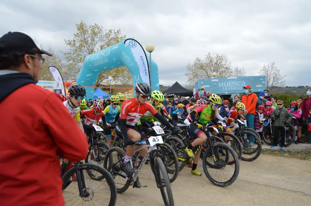 Casi dos centenares y medio de bikers han tomado parte en una gran mañana de ciclismo.