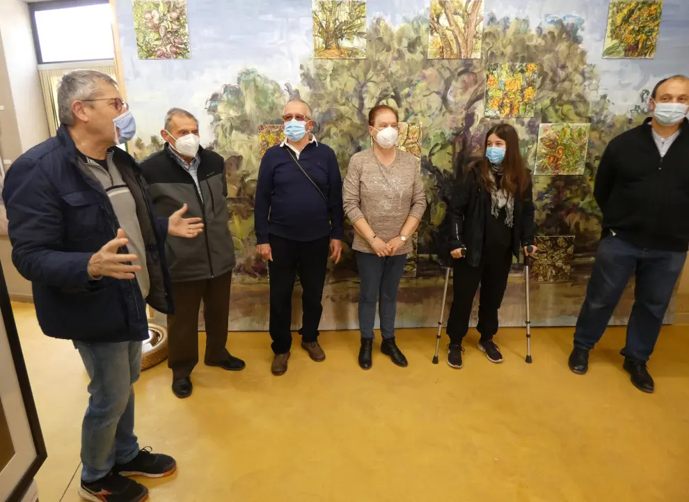 El nuevo espacio de arte  de Buera abre sus puertas con obras de 70 artistas altoaragoneses.