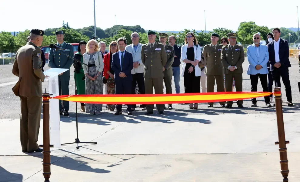 inauguración de la exposición estática y dinámica de las Fuerzas Armadas.