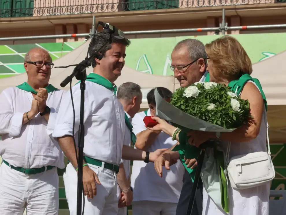 El homenaje a Lorenzo Otín ha sido el acto central de esta jornada festiva.