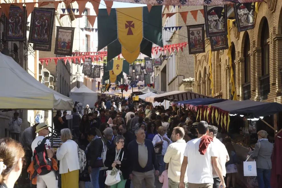 Mucho ambiente y animación en la jornada de este sábado del Mercado Medieval.
