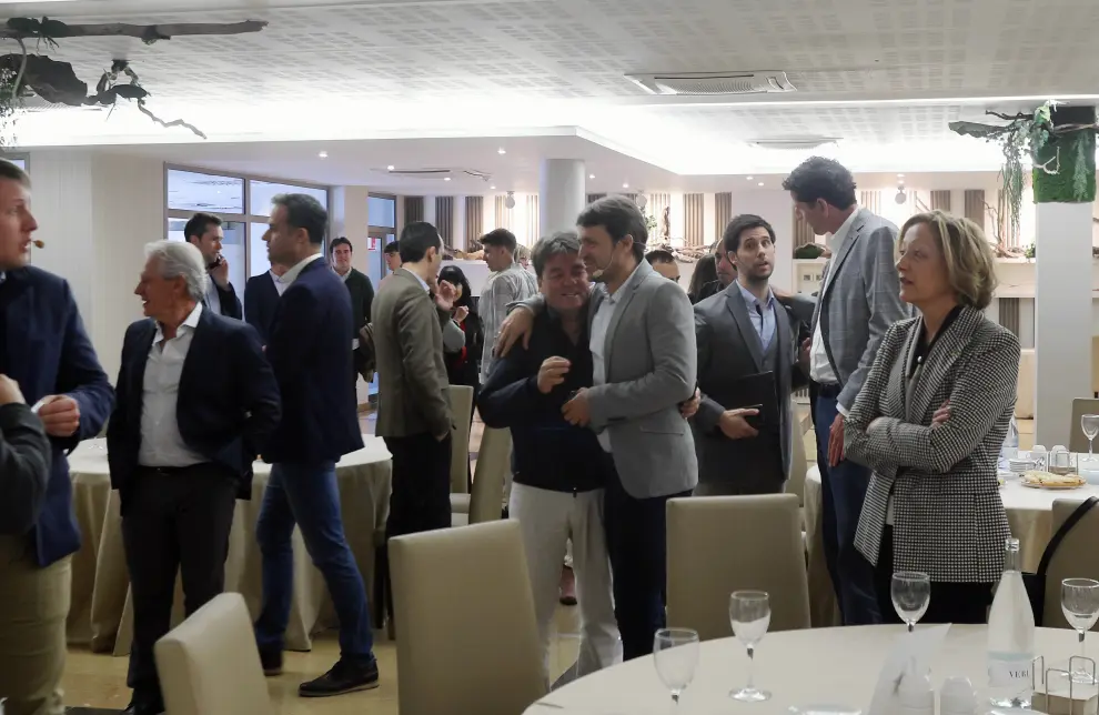 El encuentro ha estado por organizado por Diario del Altoaragón y la SD Huesca con la colaboración del Ayuntamiento de Monzón.