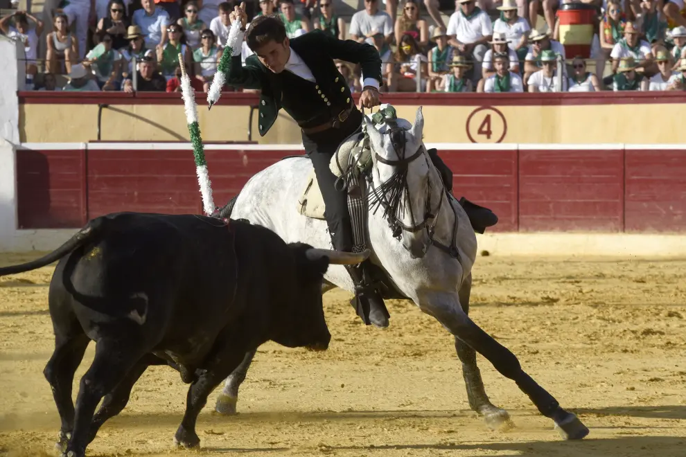 Corrida de Rejones de la Feria de la Albahaca de Huesca.