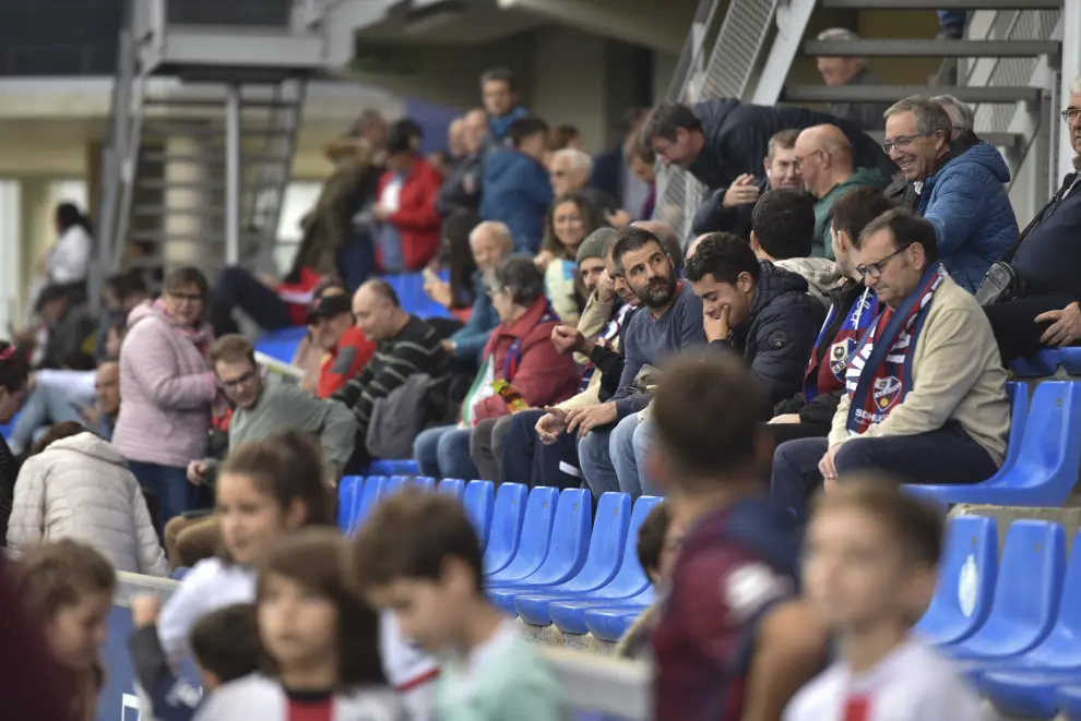 Aficionados del Albacete han disfrutado del partido.