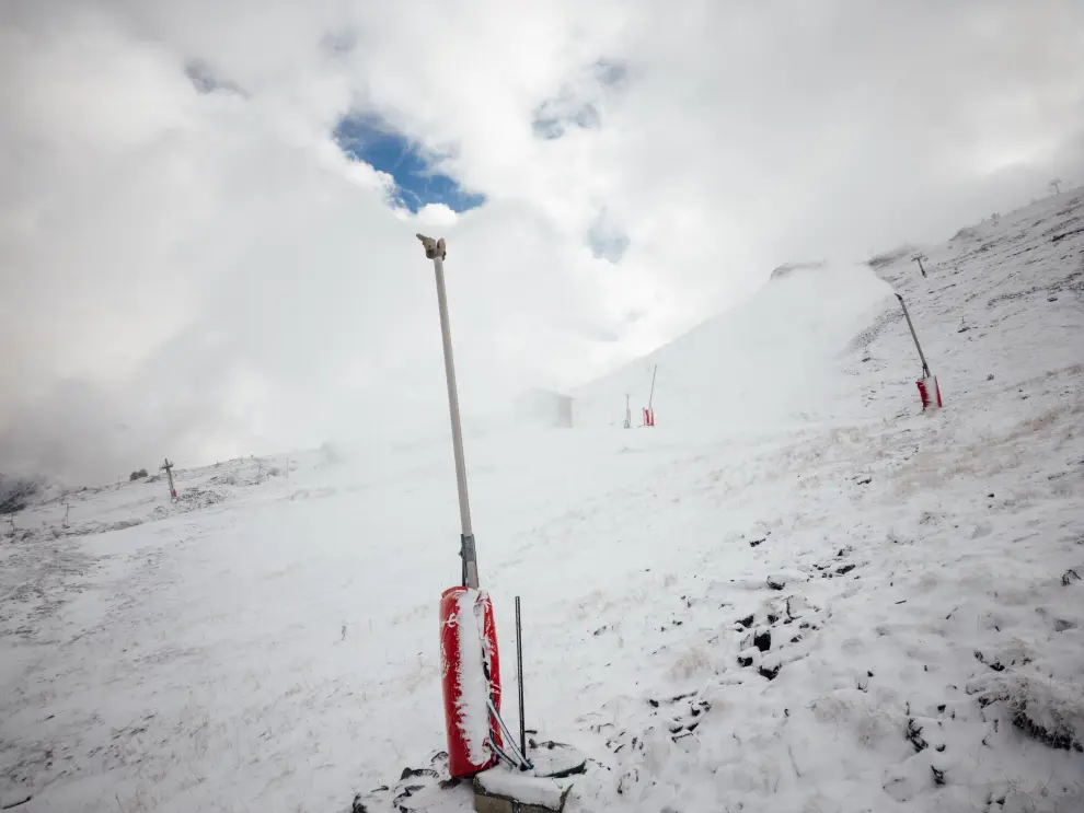 La estación de esquí se prepara para la nueva temporada