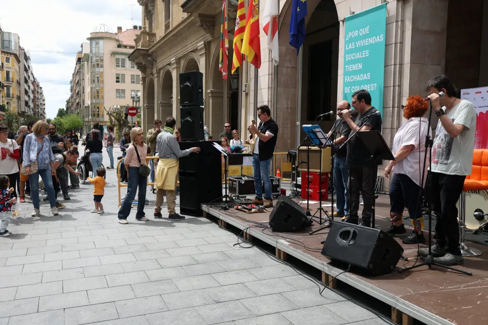 El concierto de Empoderaos puso el broche en Huesca.