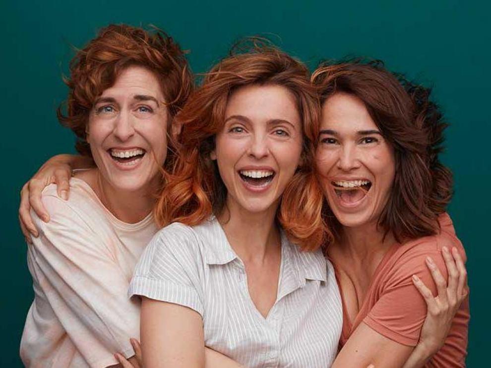 Aixa Villagrán, Leticia Dolera y Celia Freijeiro,protagonistas de ‘Vida perfecta’.