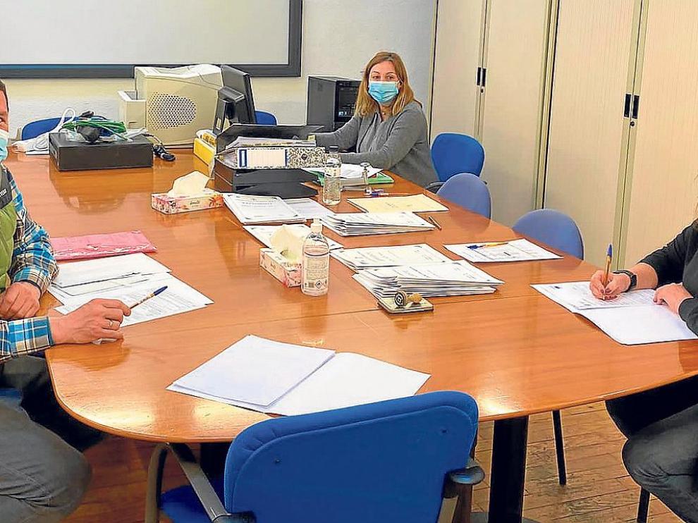 Contratados del Plan Remonta firma en Benasque