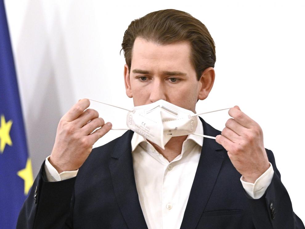 Sebastian Kurz criticó ayer a la Agencia Europea del Medicamento.