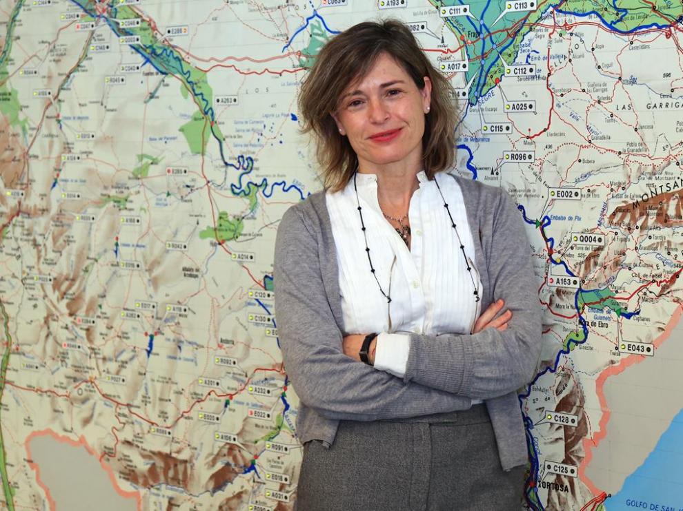 María Dolores Pascual, presidenta de la Confederación Hidrográfica del Ebro.