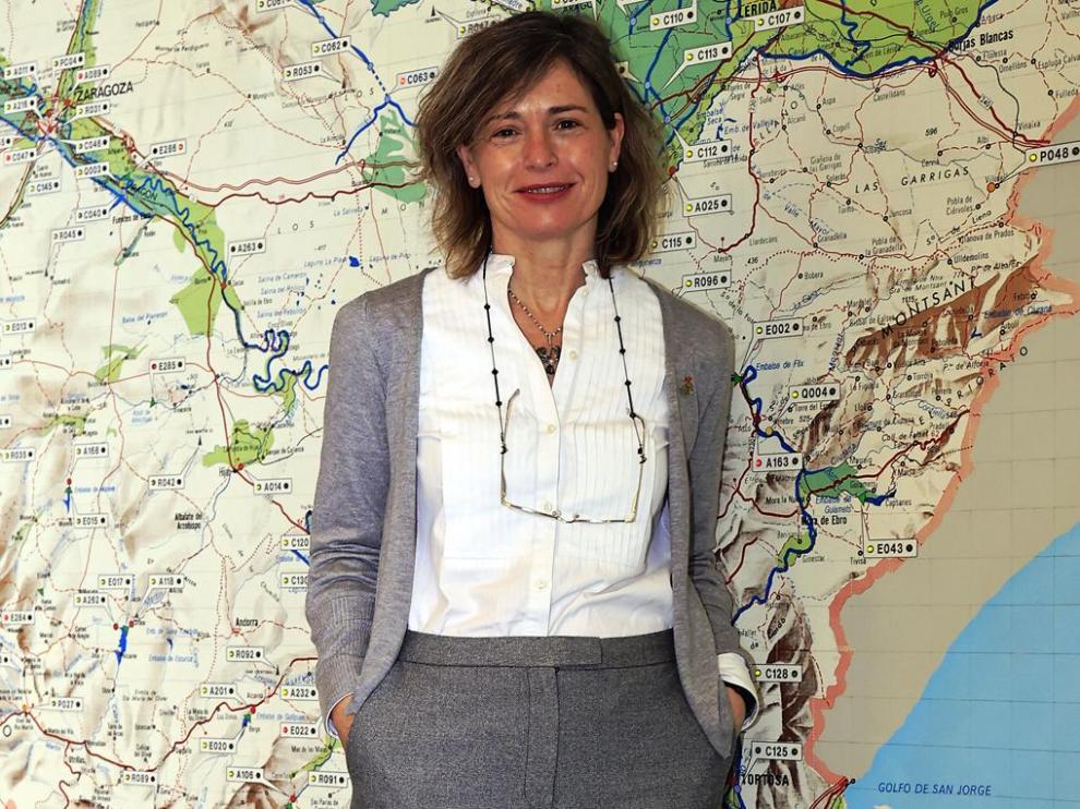 María Dolores Pascual, presidenta de la Confederación Hidrográfica del Ebro.
