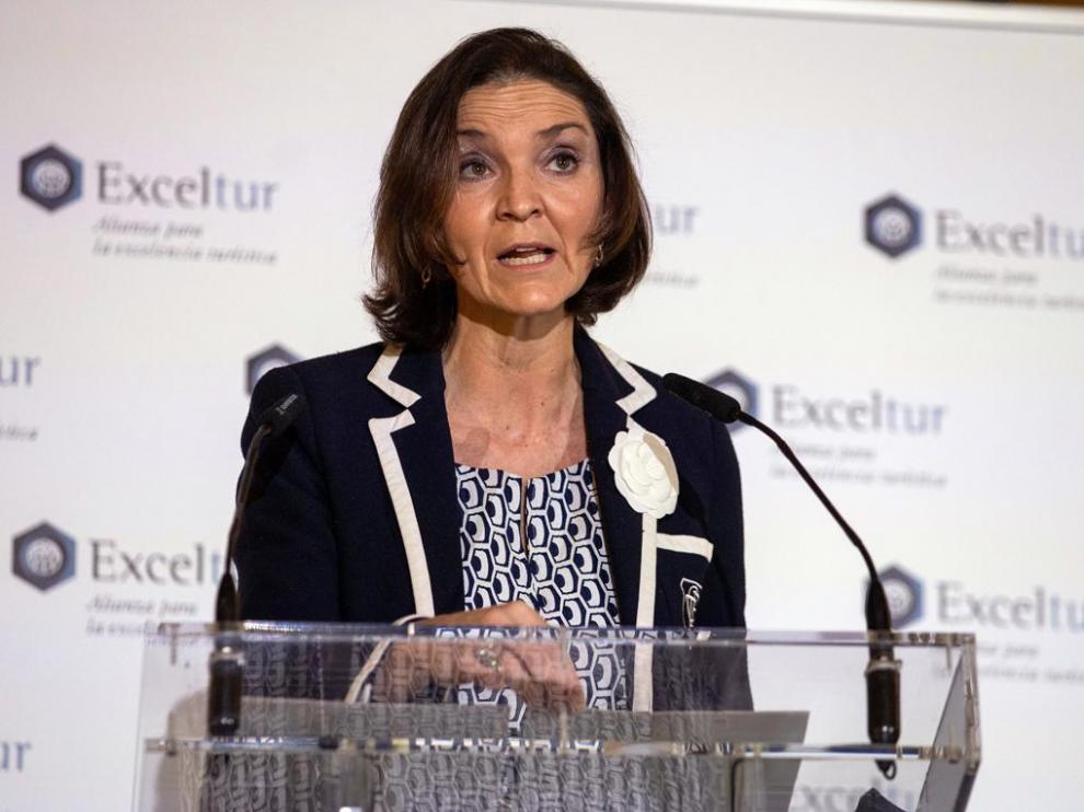 Reyes Maroto, ministra de Industria, Energía y Turismo.