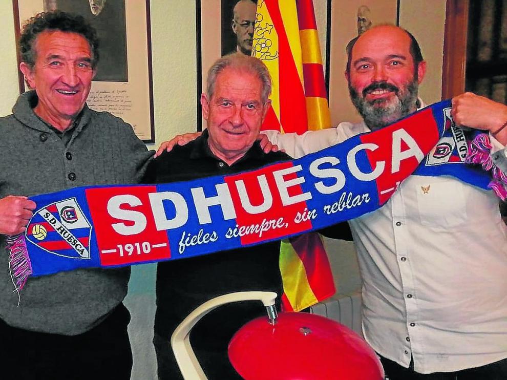Jesús Félez, Jesús Peirón y Amadeo Ibarz