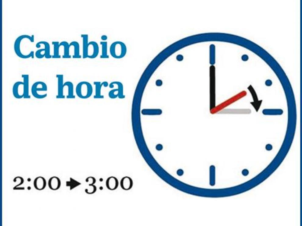 A las dos serán las tres.